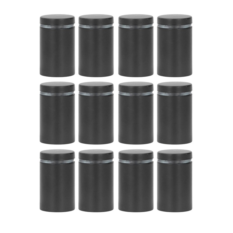 12Pcs Standoff Screws Stainless Steel Wall Mount Advertising Holder Acrylic