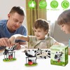 YUPDFGB Mini Panda Building Toy, Panda Building Blocks Toy Bricks,