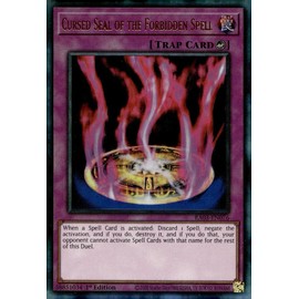 Cursed Seal of The Forbidden Spell (PUR) - RA03-EN076 - Prismatic Ultimate Rare - 1st Edition