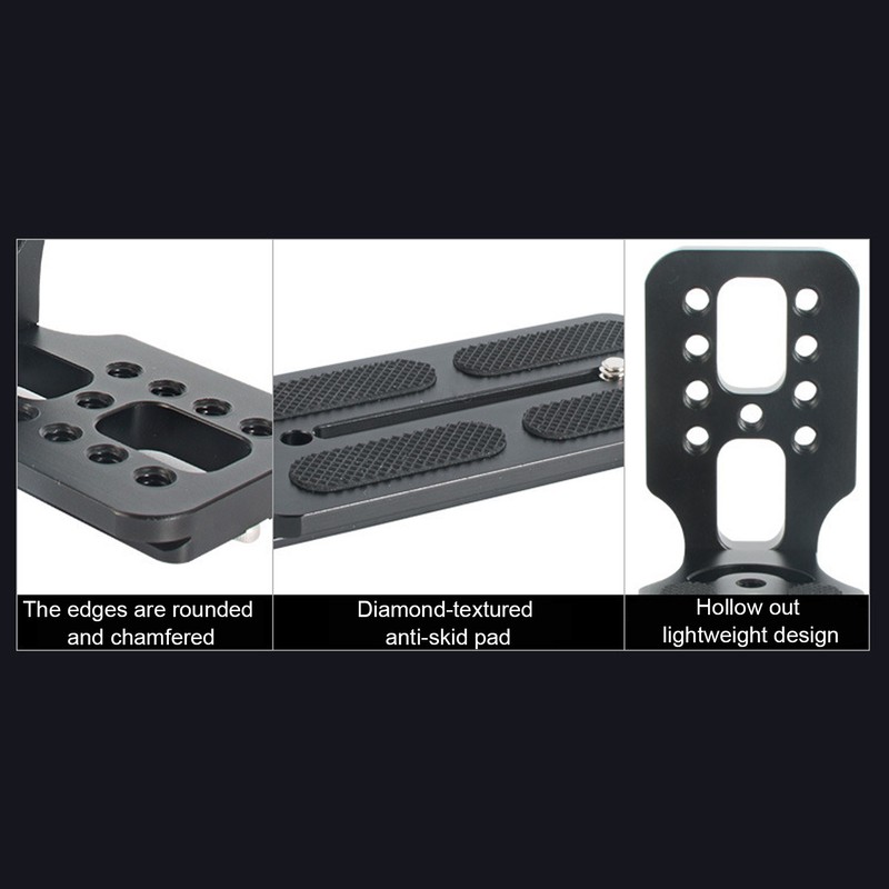 L13050 Aluminum Alloy Camera LShape Bracket Vertical Shooting Quick Release