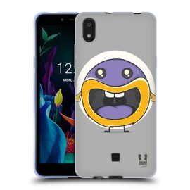 Head Case Designs Wide Mouth O Alphabet Monster Soft Gel Case Compatible With LG K20 (2019)