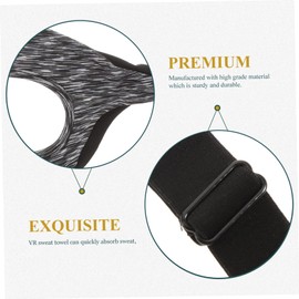 Mikinona 2pcs Vr Head Mask Vr Headset for Vr Headsets Headphones Virtual Reality Vr Headset for Phone Skull Face Masks Facial Headband Adjustable Vr Polyester