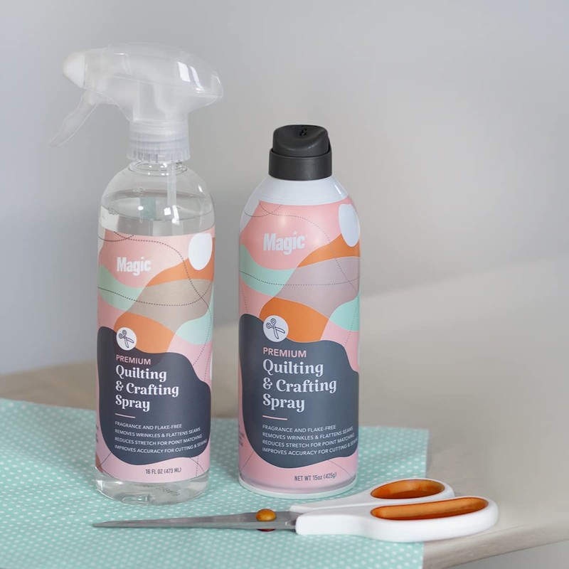 MAGIC Premium Quilting & Crafting Spray Bottle – Fabric Spray