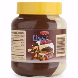 Lino Lada White and Cocoa Hazelnut Spread, Duo, 12oz (350g)