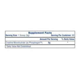 Hi Tech Pharma Creatina Monohidratada Hplc 400gr 80 Servs