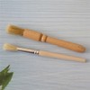 Coffee Grinder Cleaning Brush 2Pcs, Wood Handle & Natural Bristles
