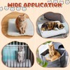 Abbylike 3 Pack 11.8" Square Cat Dog Bed Cushion Pad