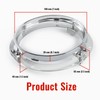 7 Inch Round Headlight Bracket for Harley, Chrome Motocycle Headlight