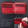 Diablo KA-514 Men's Bifold Wallet, Large Capacity, Leather, Round Zipper,