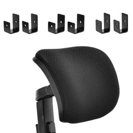 CADUFUELLY Office Chair Headrest Attachment Universal, Office Computer Chair headrest headrest Chair Back Neck Protector headrest Chair，Adjustable Height & Angle Upholstered