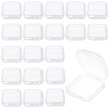 1.8 mm Thicken Transparent Storage Box, 20 Pcs Mini Clear