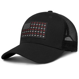 Lussues Nee Labrador Baseball Cap for Labrador Lovers,Adjustable Baseball Hats for Men Women Black