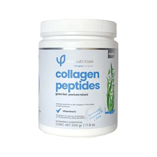 Ela Nutrition Peptidos De Colageno Grass Fed Vit C 30