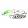 LimeWorks Hot Rod Parts 6-Bolt Horn Button with Chrome Trim