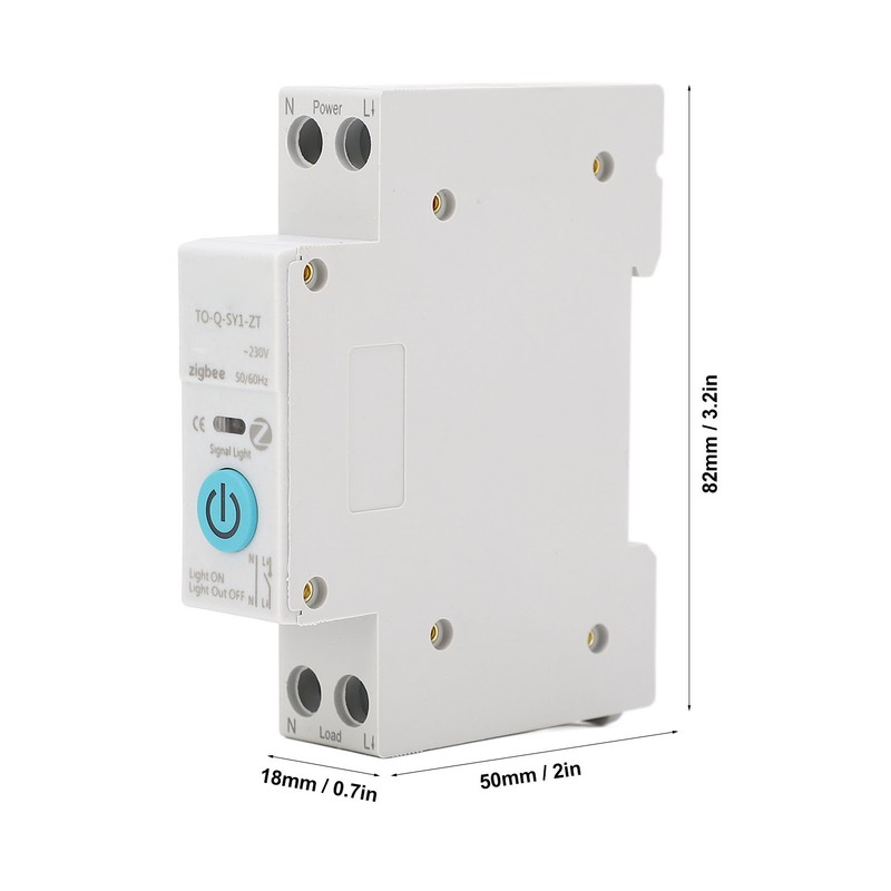 1P Smart Circuit Breaker Wireless Remote Control Disconnect Switch for