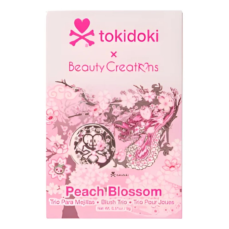 Beauty Creations - Tokidoki - Trío De Rubores Peach Blossom