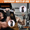 Weight Lifting Wrist Strap Cowhide Material Robust Lifting Straps for