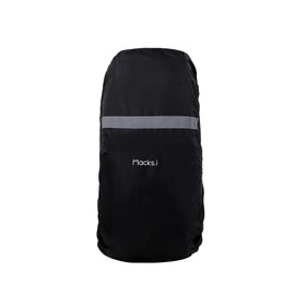 Macks.i MIRC-01 Waterproof Cover for Racquet Bag Rain Cover Reflective Tape Waterproof (Black)