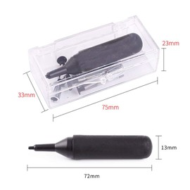 Jiayouy 2-Piece IC Pick up Vacuum Sucking Pen Set for precision component placement with Interchangeable Tips and Cups