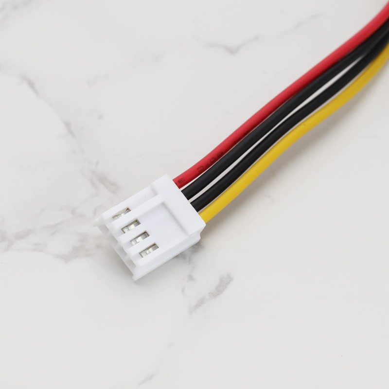 VGOL 3Pcs 20cm 4 Pin Floppy to 15 Pin SATA