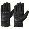 RideMaxx Motorcycle Gloves Geniune Leather Motorbike Gloves Black Leather Gloves