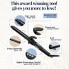 Bio Ionic Long Barrel Curling Iron Styler with Adjustable Comfort