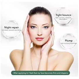 Korean Collagen Firming Mask Skin Care, Wash-Free Moisturizing Sleeping Mask, Lift and Tighten Anti-Aging Moisturizing Facial Gel Cream, Portable Wash-Free Sleeping Face Mask for Women & Men (3)