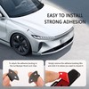 2PCS Car Bumper Clips Hook Lock,Carbon Fiber Hood Pins Toggle