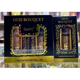 Surrati Concentrated Alcohol Free Roll On Itr 6x6ml Perfume UAE - Oud Bouquet