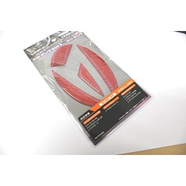 HASEPRO ( ハセ・プロ ) マジカルカーボンNEO【フロントエンブレム】(レッド) ダイハツ3 ムーヴカスタム LA100S NED-3R