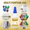 Clear Liquid Glass Glue 30g, Fast-Dry Glass Adhesive for Rearview