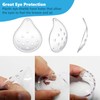 6 Pcs Transparent Eye Shield After Cataract Surgery, Plastic Eye
