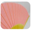 BOUDAI 2-Color Fashion Fan by COLOR Pink x Yellow