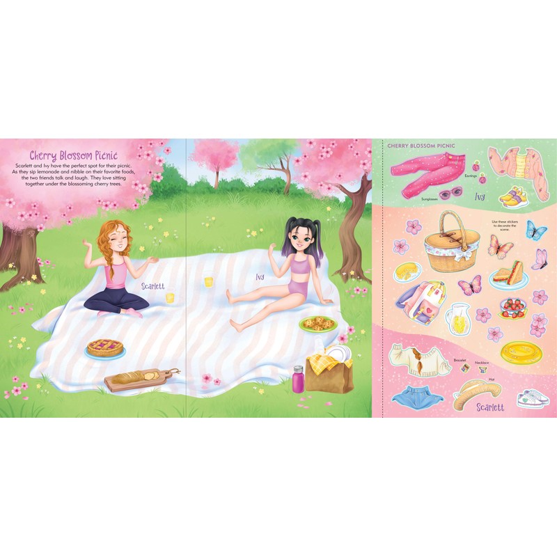 Easter Fun Sticker Doll Dress-Up Book