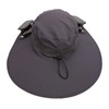 Solar Fan Hat Large Brim Quick Dry Breathable 3 Speeds