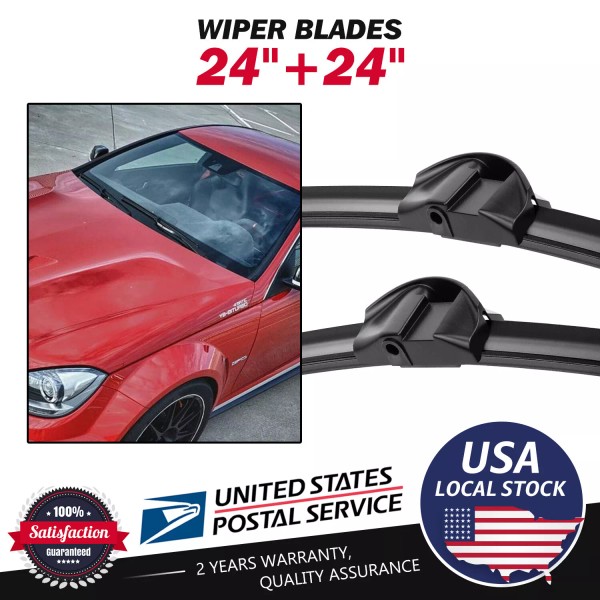 East Forest All Season Wiper Blades size 24" & 24"
