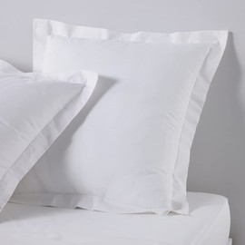 TODAY Essential 100% Cotton Plain Pillowcase Set of 2 63 x 63 cm