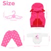 Miunana Baby Sweet Doll Clothes for 14 Inch16 Inch 17