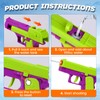 2 Packs Water Gun for Kids Squirt Guns Water Blaster