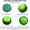 Dog Talking Button Set of 2, Voice Sound Recorder Recordable