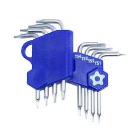 Best Star Point Wrench (5 Groove Pentalob), Micro Size, 8 Pieces TSPM-08