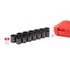 TEKTON 1/2 Inch Drive 6-Point Impact Socket Set, 14-Piece (25-38