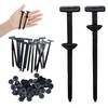 ZOYACREATE 50 Sets Nylon Universal Cable Tie Buckle Button Zip