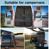 Tailgate Mosquito Net, Wing Door Boot Cover, Sun Protection, 165