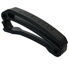 papakoso Tape Clip, Belt Clip, Belt Stopper, 1 Piece, Stopper, Clip Tape Adjuster, 2.0 inches (50 mm) Wide, Belt Adjustment, Fastens Belt Remainers, 2.0 inches (5 cm) Wide, Papa Bag, Black