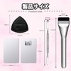 TokTech Makeup Brushes Foundation Brushes, Set of 4, Flat Makeup
