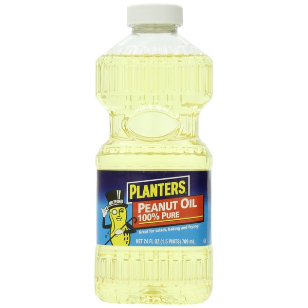 Planters Peanut Oil (24oz Bottles, Pack of 6)