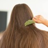 Beaupretty Jade Stone Massage Comb: Jade Plate Scraping Hair Comb