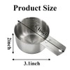 3 Pack 1 Cup Stainless Steel Measuring Cups with Handle