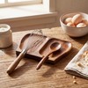 Domensi Large Acacia Wood Spoon Rest for Stove Top, 8.5